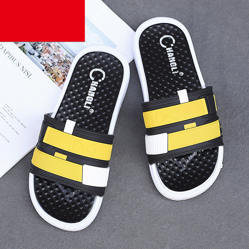 Going Out Anti-skid And Deodorant One-word Thongs Wear Resistant Slippers