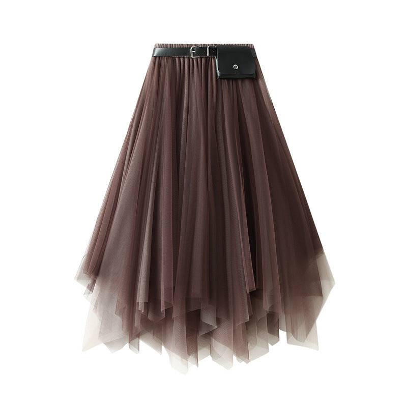 Big Swing Skirt Super Fairy Lace Gauzy Dress Women
