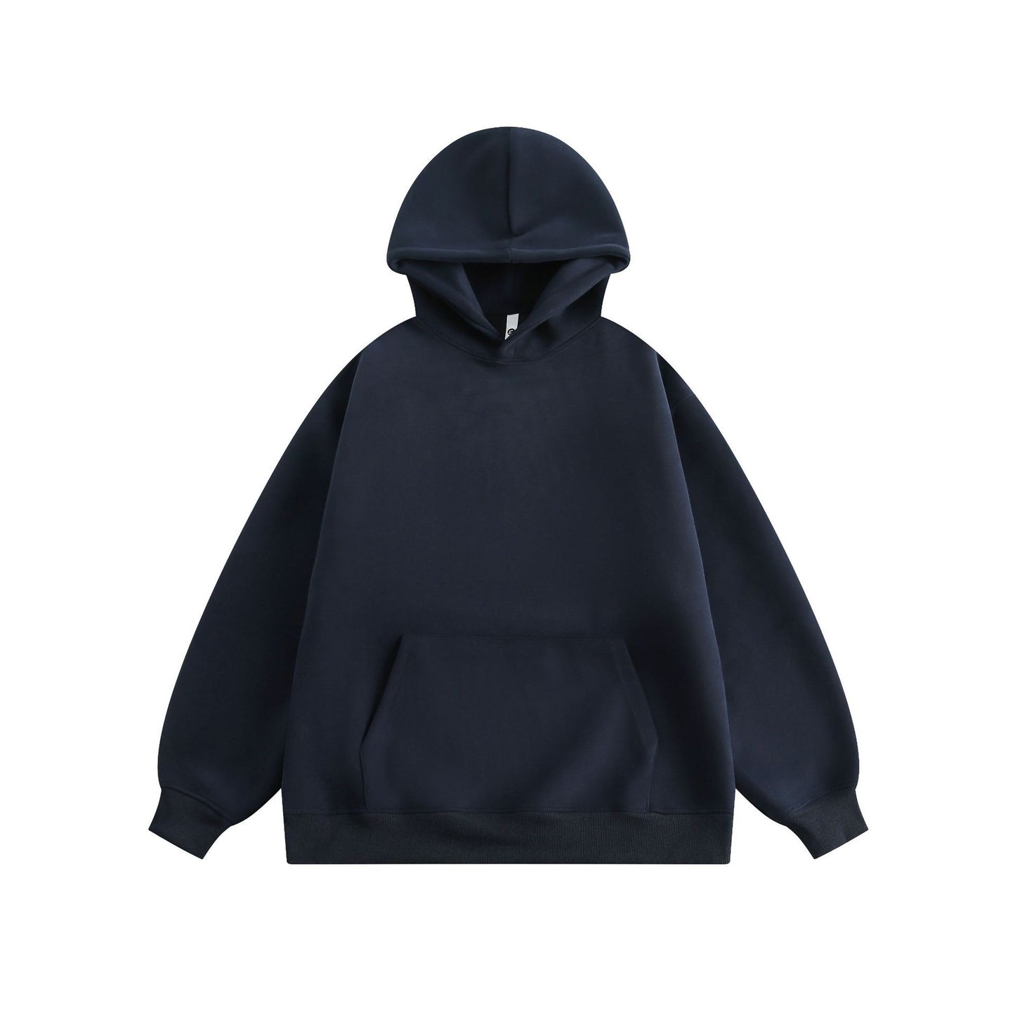 New Couple Simple Pullover Women's Clothing Solid Color All-match Hoodie