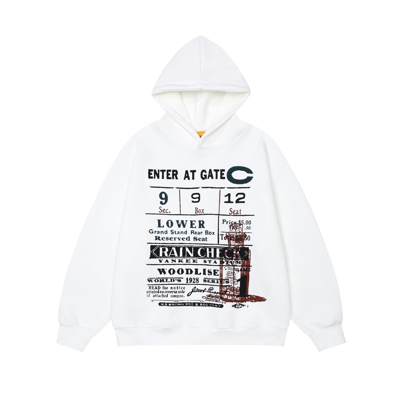Women's American-style Retro Loose Hooded Sweater