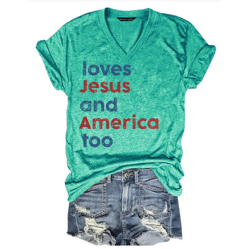 Trade Casual All-match Short-sleeved Women's Blouse
