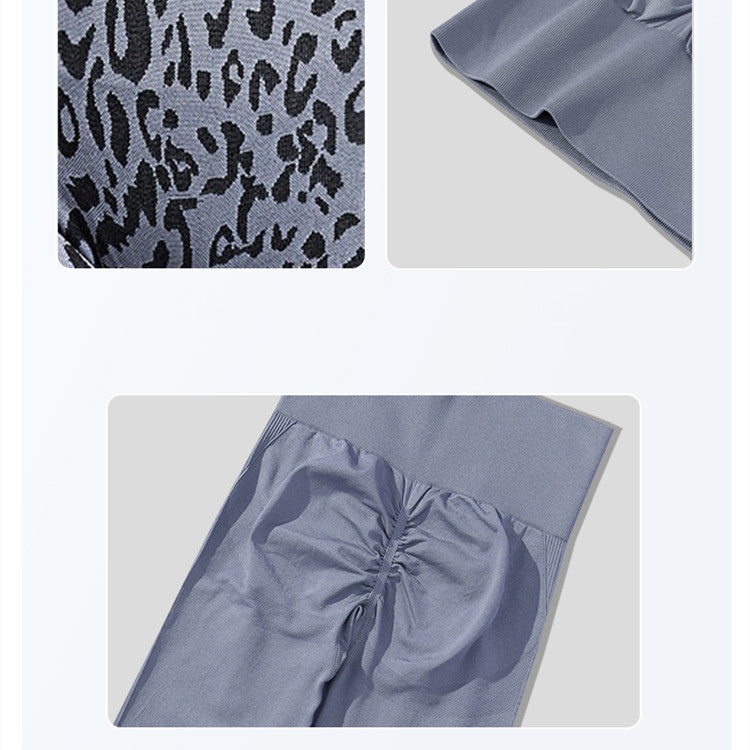 New European And American Sports Hollow Yoga Pants
