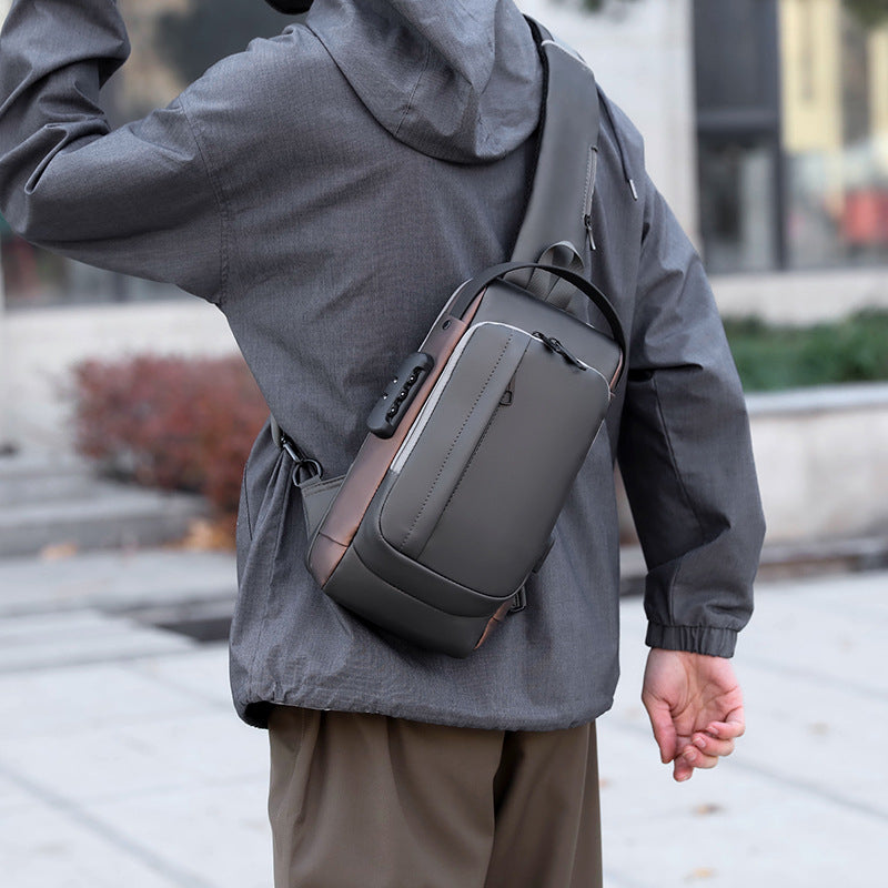 Fashionable Men's Waterproof Shoulder Bag Sports