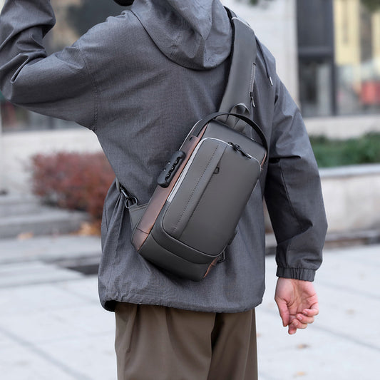 Fashionable Men's Waterproof Shoulder Bag Sports