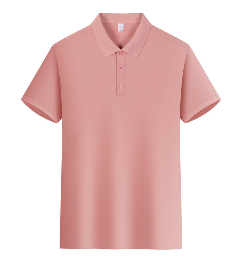 Short-sleeve Ice-feel Workwear With A Lapel Collar