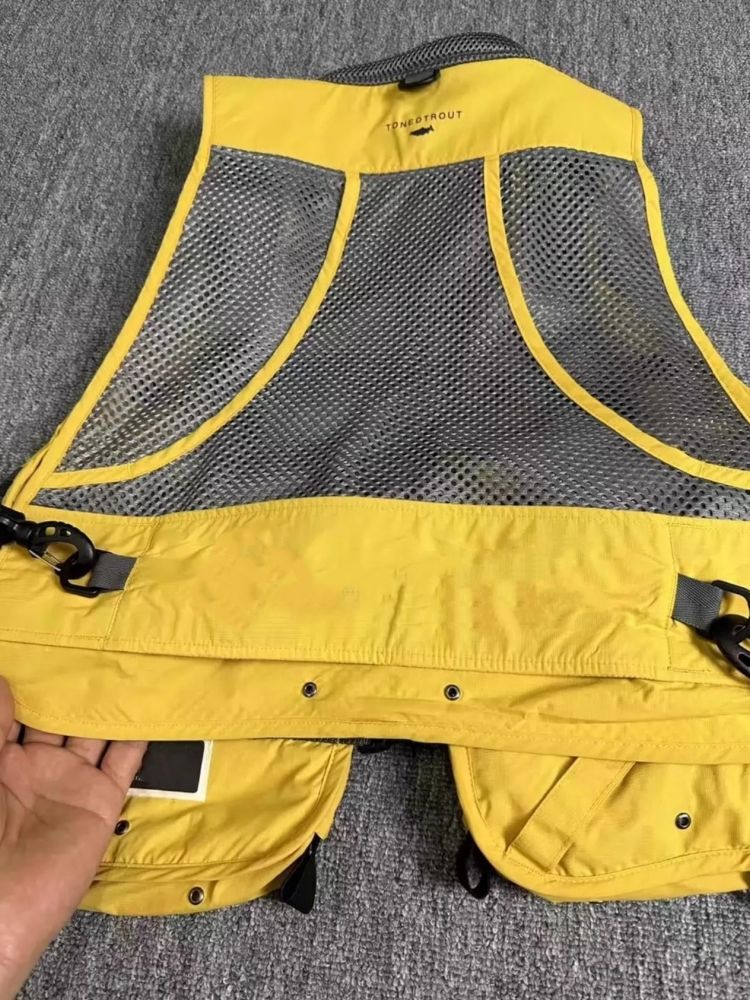 Outdoor Mechanical Style Multi-pocket Workwear Tactical Vest
