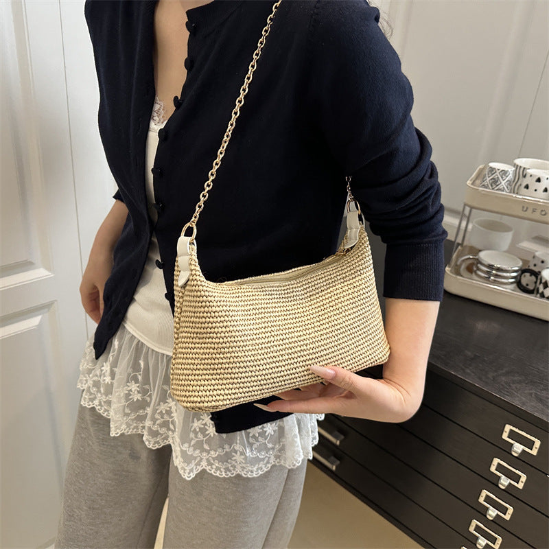 Vacation Straw Bag Women's Weaving