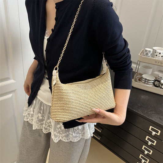 Vacation Straw Bag Women's Weaving