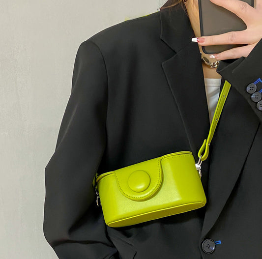 Women's New Simple Box Shoulder Messenger Bag