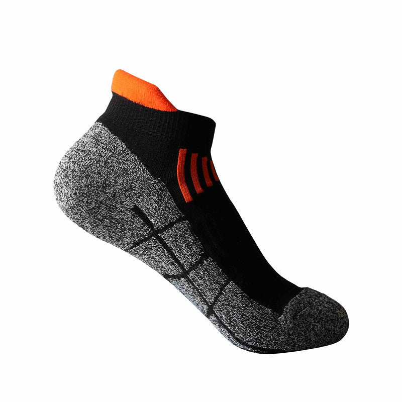 Towel Bottom Socks Anti-friction Color Matching Mesh Breathable Running