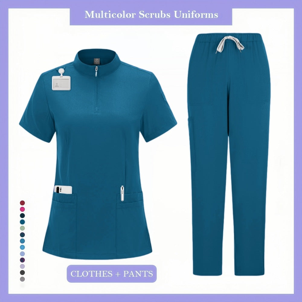 Surgical Scrub Hand-washing Gown Dental Clinic Uniform Beauty Salon Workwear