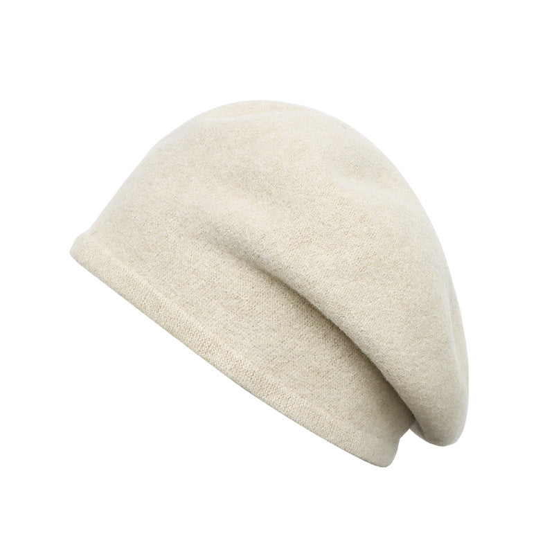 Knitted Wool Hat To Keep Warm Pile