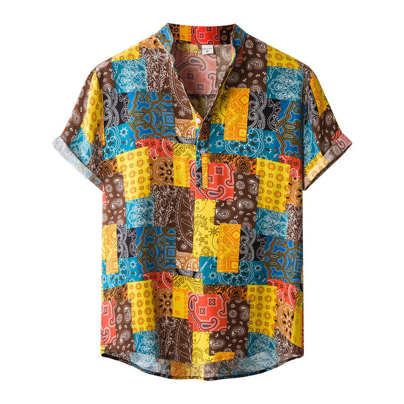 Men's Bamboo And Linen Shirt
