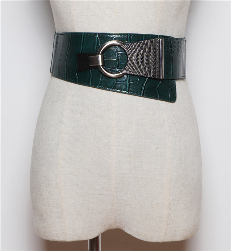 Black Elasticated Elastic Waist Waist Width