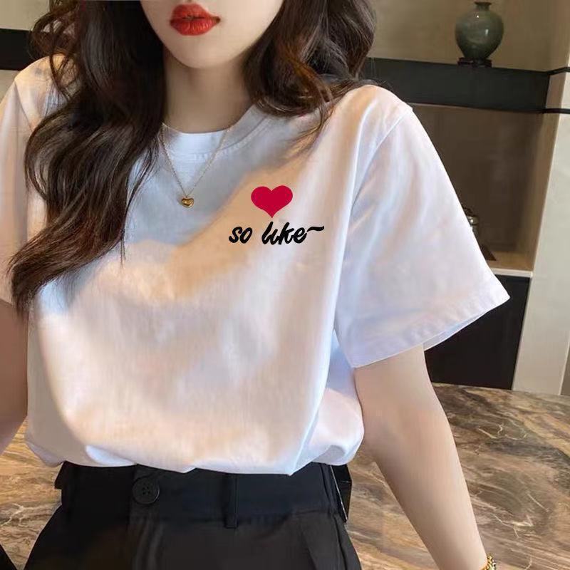 Spring And Summer Bottoming Shirt Korean Style Loose T-shirt