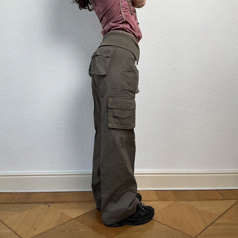 Women's Personality Street Shooting Fashion Blogger Trend Pants