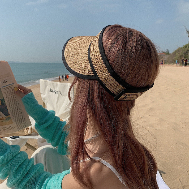 Seaside Vacation Beach Foldable Empty Top Hat