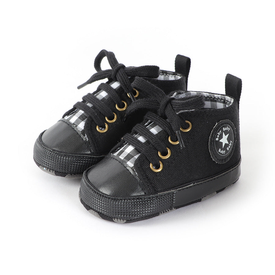 Toddler Shoes Soft Bottom Non-slip Baby Shoes Classic Canvas Baby Shoes