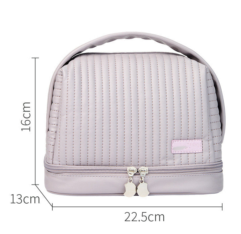 Toast Makeup Bag PU Waterproof And Multifunctional