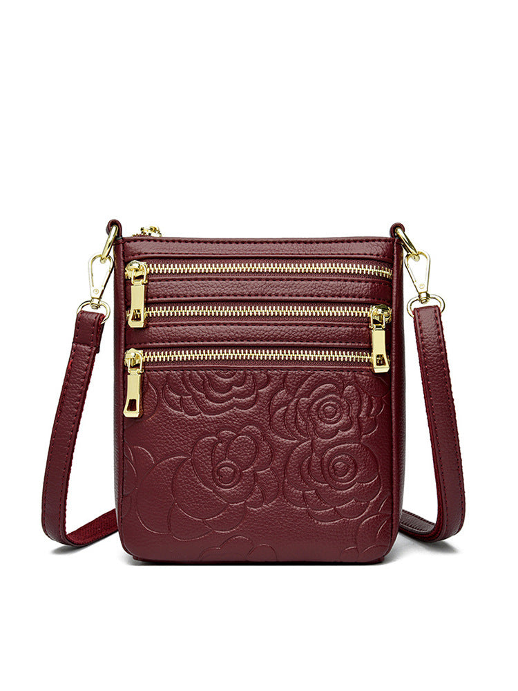 Five-layer Mobile Phone Bag Fashion All-match Shoulder Crossbody