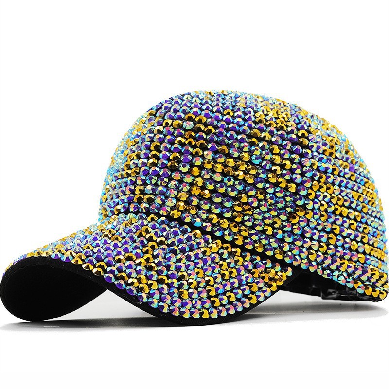 New Dot Diamond Baseball Hat Shiny Trend