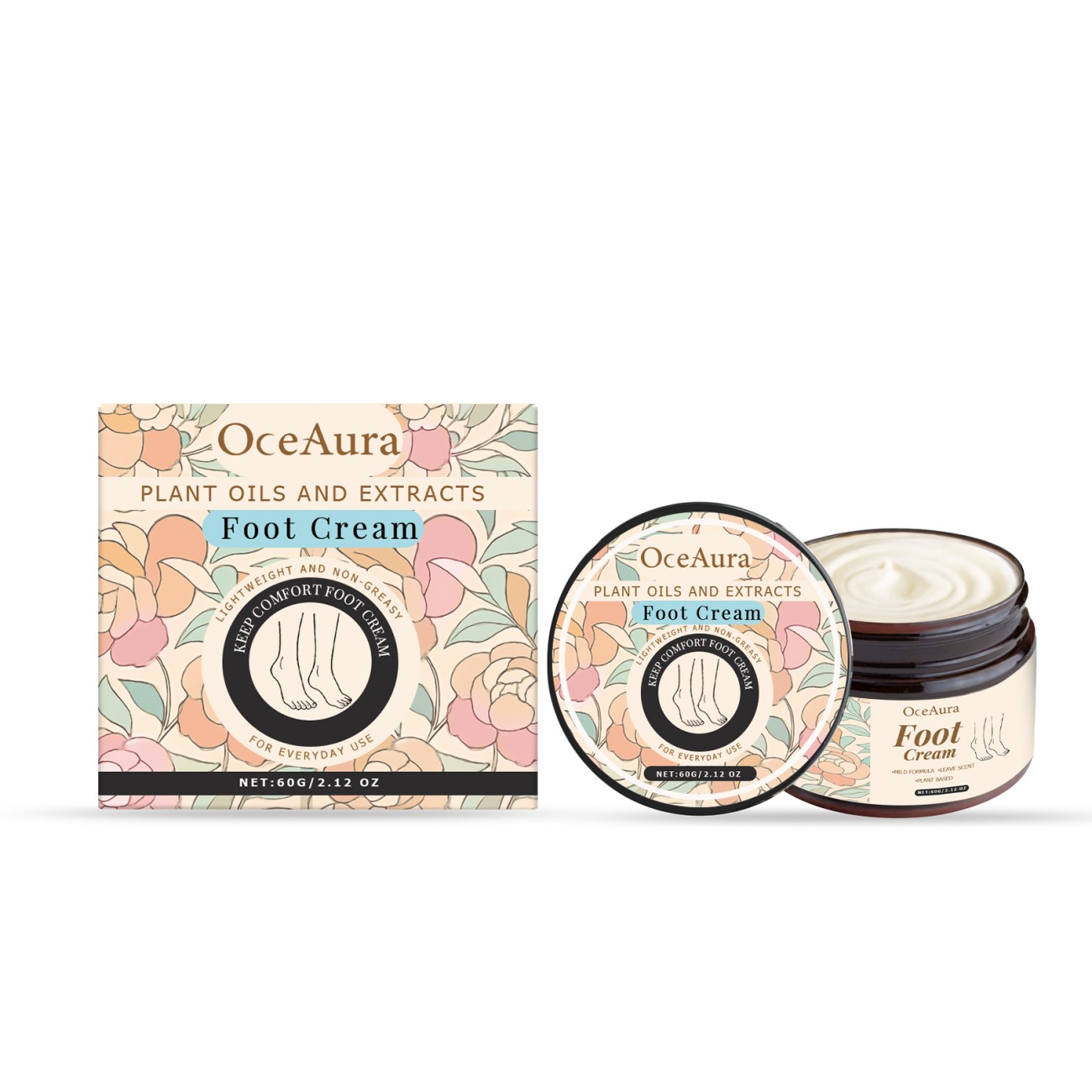 Nourish And Moisturize The Lightweight Foot Skin