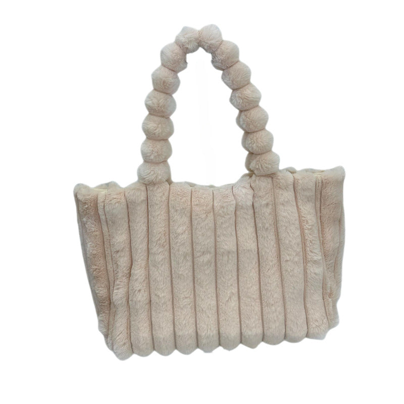 Women's Fashion All-matching Fur Bag