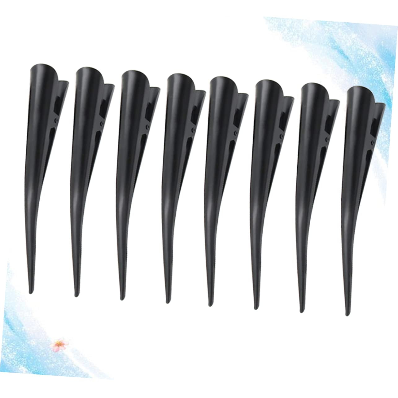 8Pcs Seamless Duckbill Clips for Hair Partitioning Non-Damaging Alligator Hair Clips for Thick Curly Styling for and Home