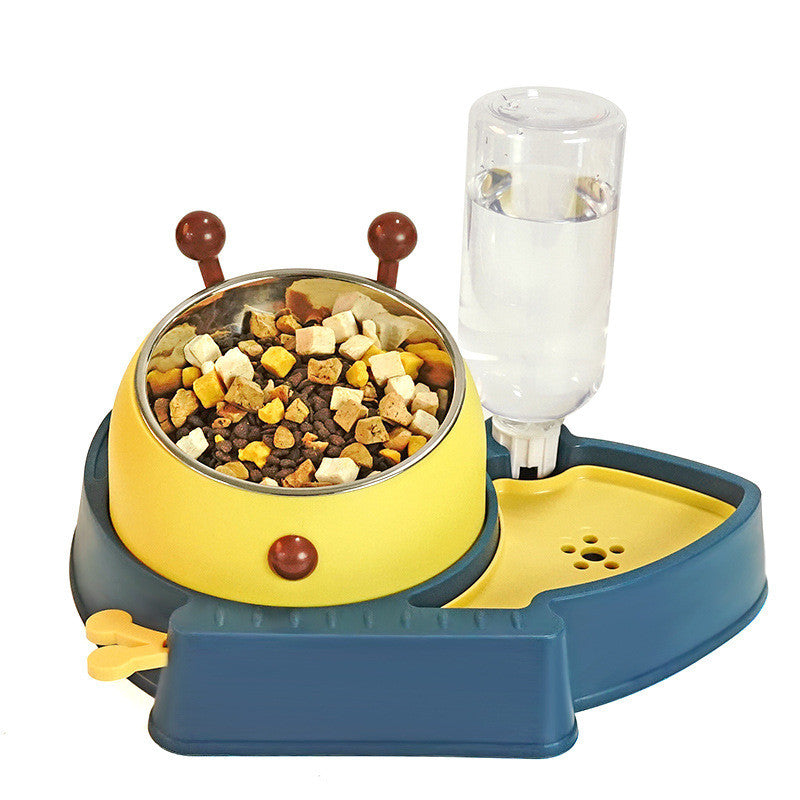 Anti-Overturning Large-Capacity Automatic Water Storage Cat Rice Bowl