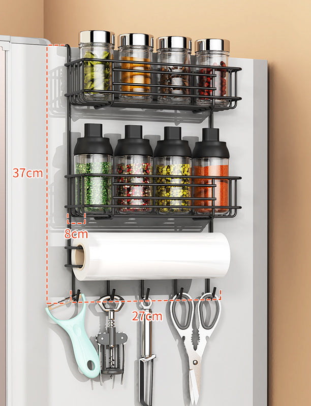 Refrigerator Shelf Side Storage Artifact Kitchen