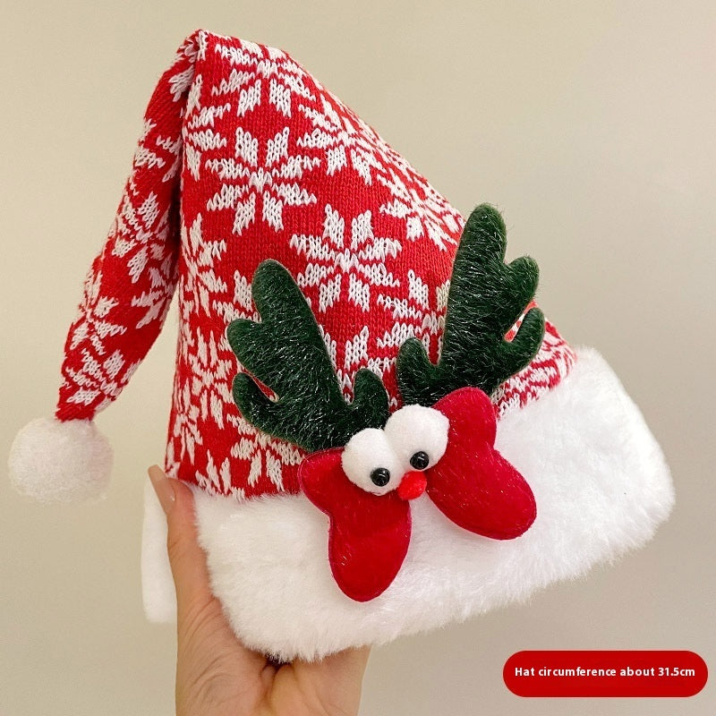 Christmas Hat Elk Horn Dress Up Children's Gift Headdress