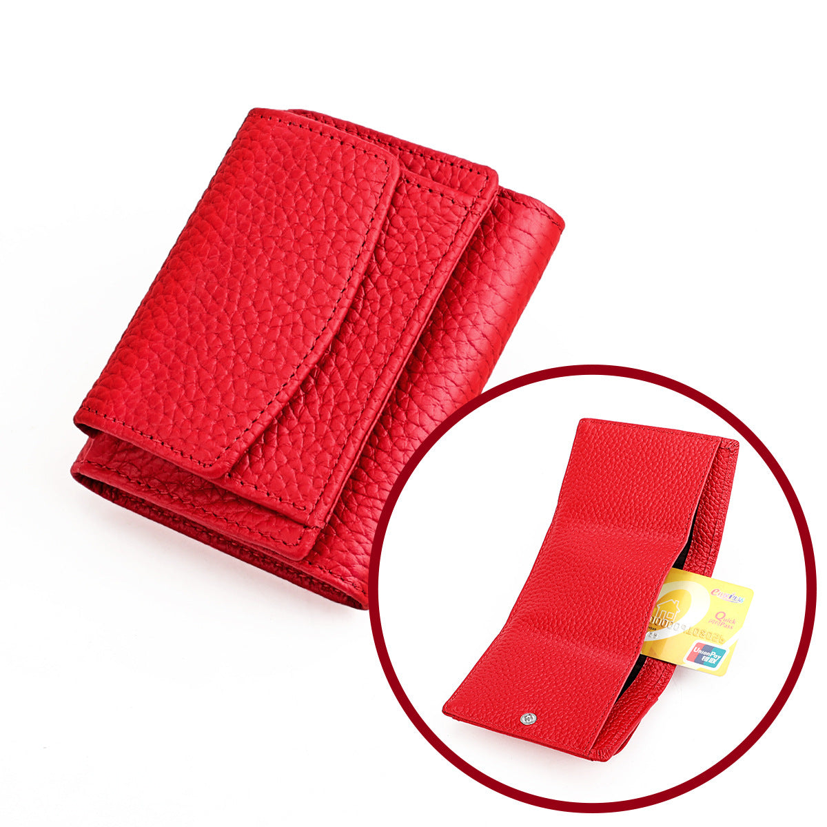 Anti Demagnetization Coin Loose Bag Wallet Short Style Women's Wallet