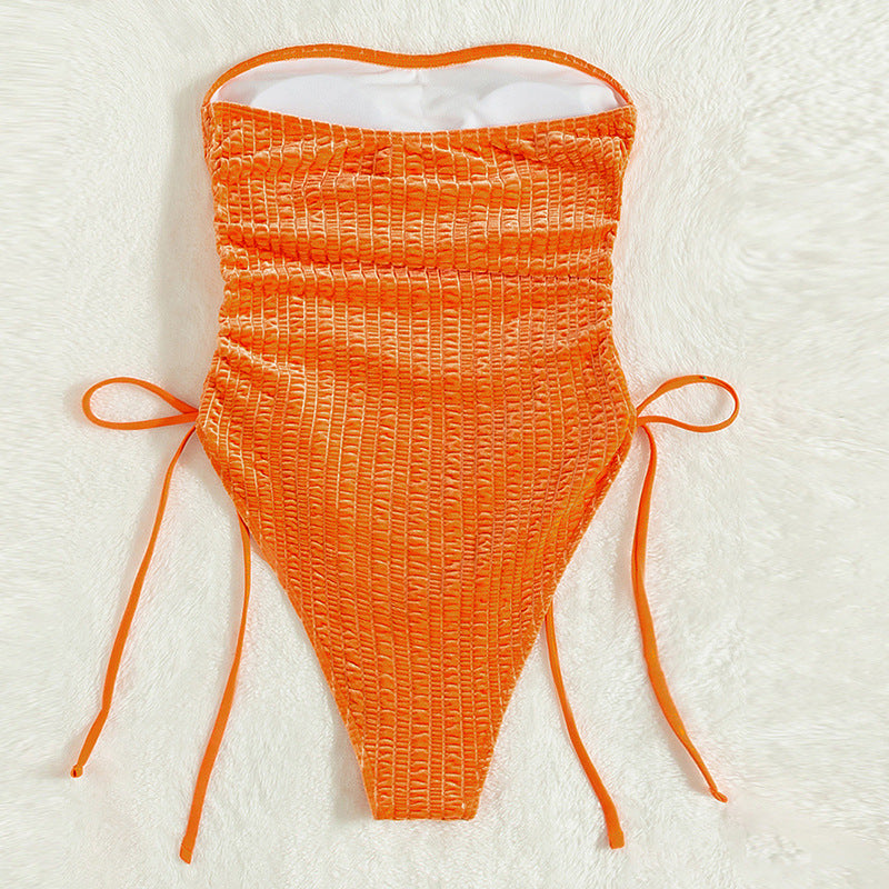 New Solid Color Summer Beach Women's Swimsuit