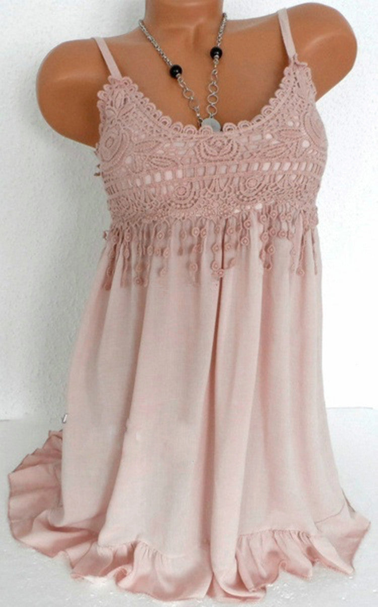 Lace Suspender Dress For Women In Seven Colors