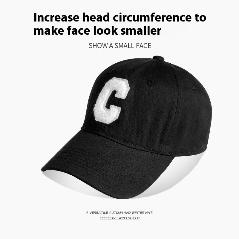 Big Head Circumference Baseball Cap Female Face Little Wild 65cm