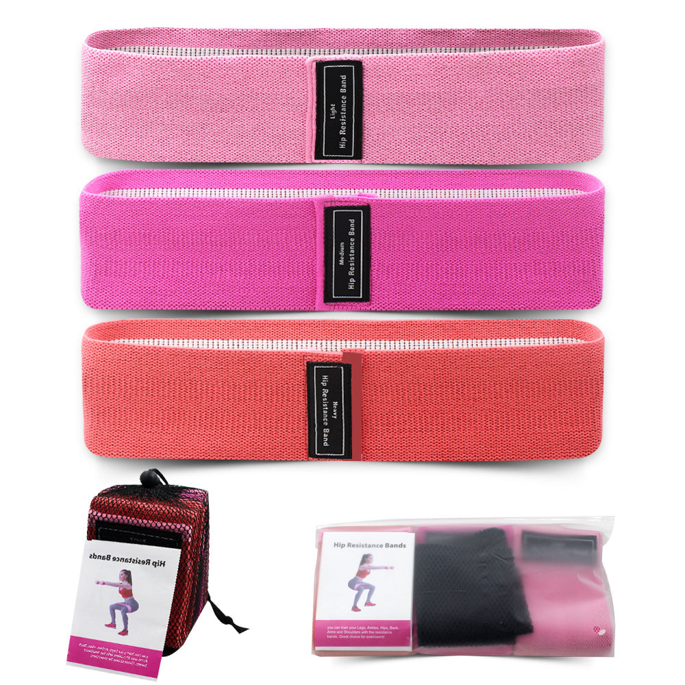 Practicing hip ring elastic band