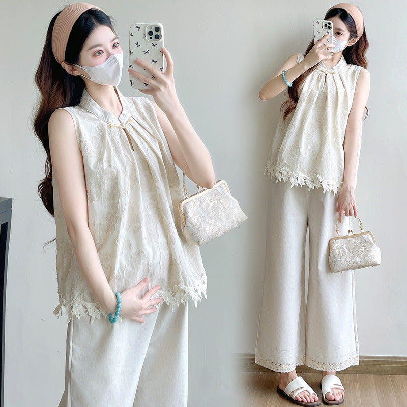 Womens Slip-Style Relaxed-fit Sleeveless Versatile Elegant Slimming Top