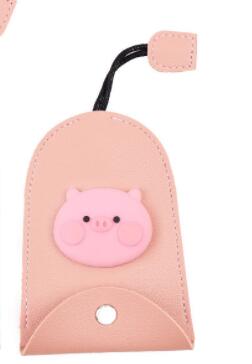 Creative Cartoon Pull Car Rope Key Bag