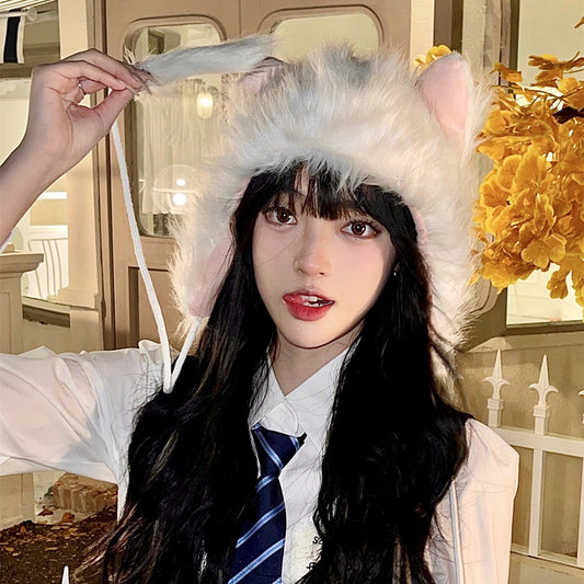 Women's Fashion Simple Cat Ear Hat