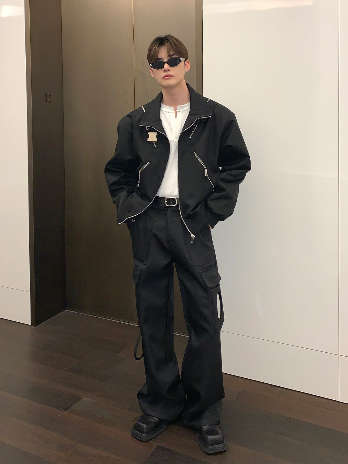Men's Loose Casual Spring New Simple Senior Coat