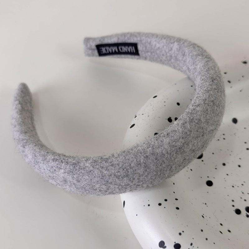 Women's French Retro Dots Knitted Headband