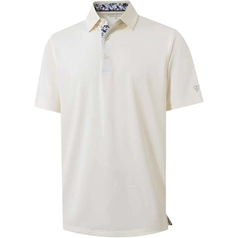 Fashionable Men's Golf Polo Shirt With A Turn-down Collarquick-drying And Breathable