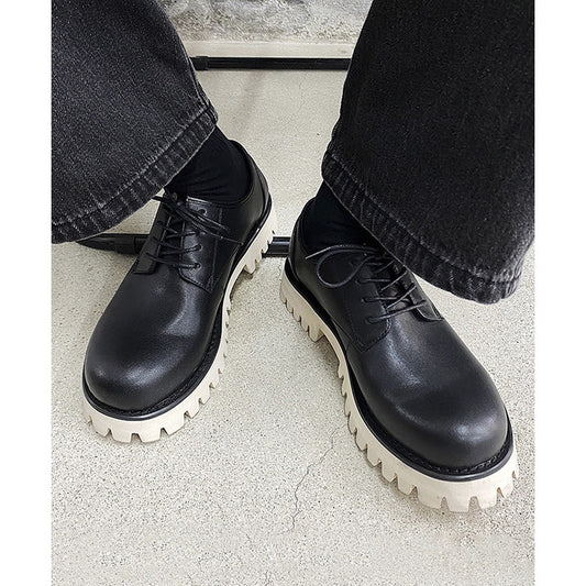 Platform Premium Low-top Patent Leather Shoes