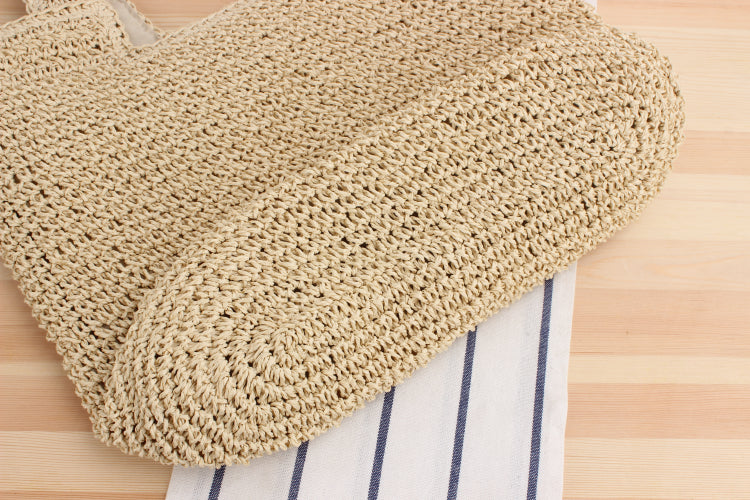 Fashion One Shoulder Straw Woven Bag