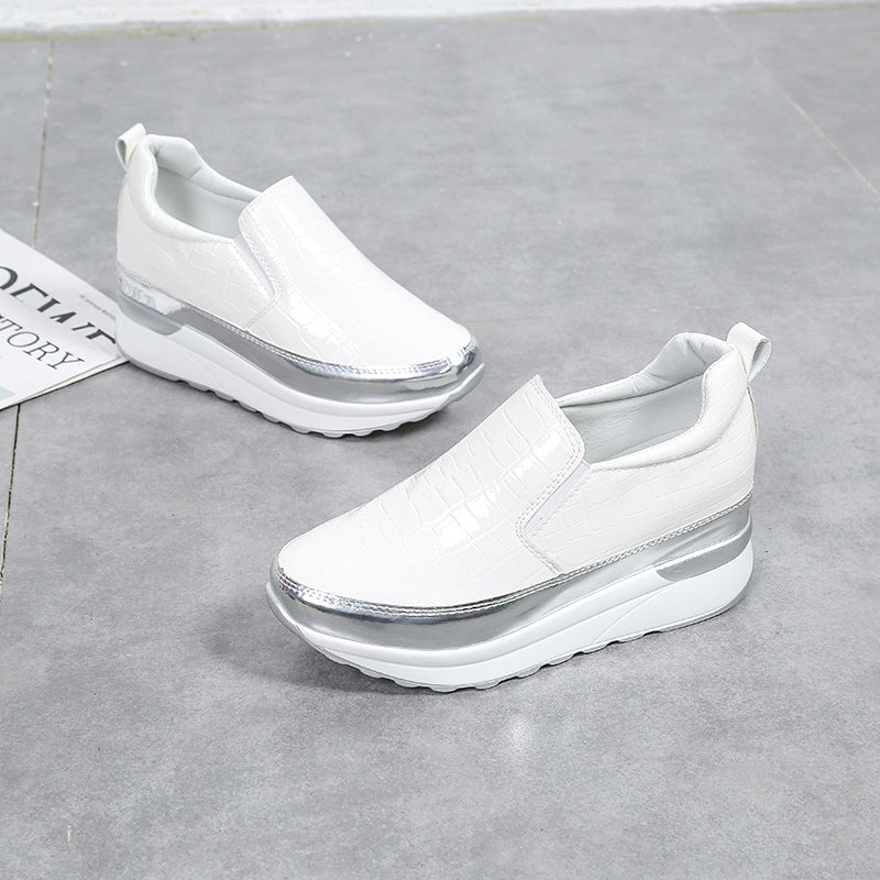 Loafers Women 40 Platform Lazy Shoes
