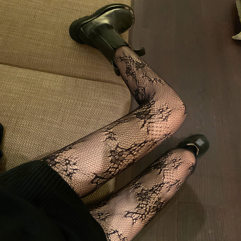 Women's Fashion Jacquard Fishnet Stockings Stockings