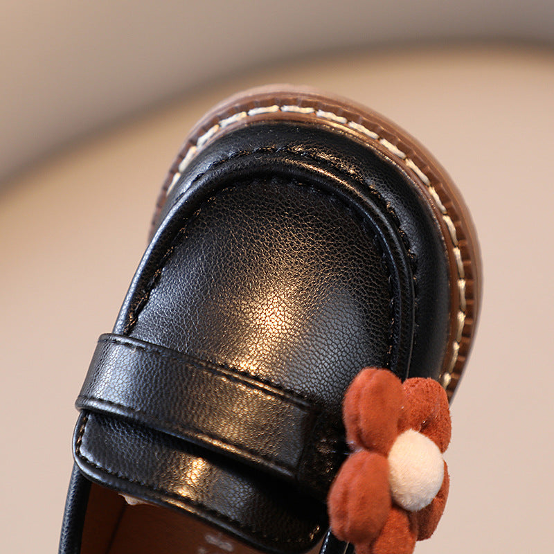 Simple Retro Shoes Bean Soft Bottom