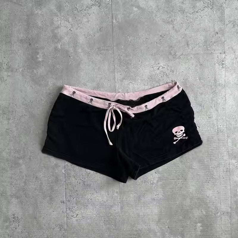 Camouflage Comfort And Casual Sports High Waist Shorts