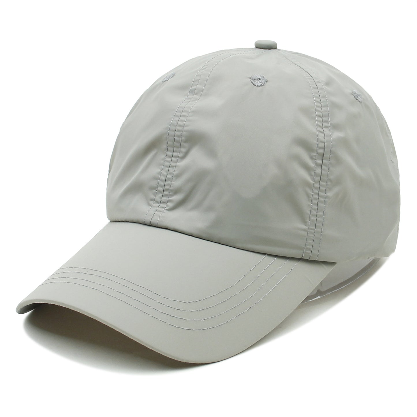 Baseball Cap Women's Outdoor Sports Cap With Hair Extensions Adjustable Quick-drying