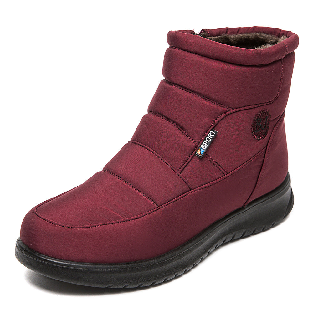 Women's High-top Waterproof Non-slip Cotton Boots